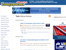 Tablet Screenshot of lungoparma.com